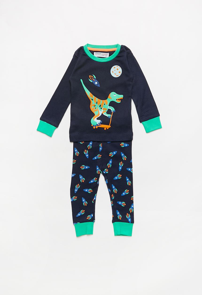 MINOTI - Dinosaur long sleeve pyjama set - multi 