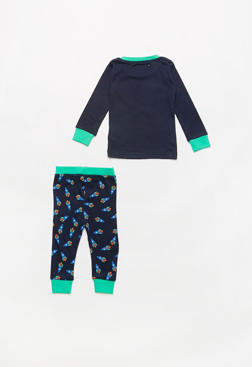 MINOTI - Dinosaur long sleeve pyjama set - multi 