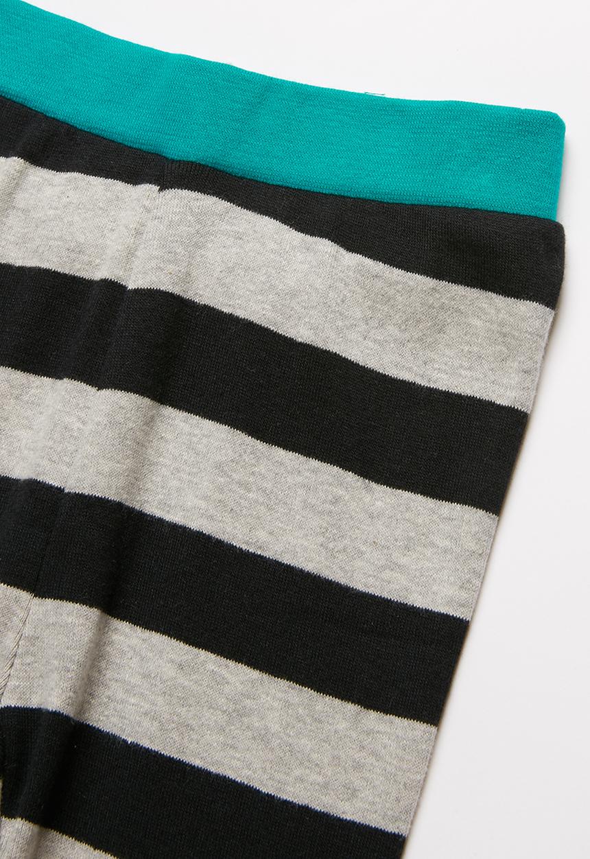 MINOTI - Grey stripe long sleeve pyjama set - multi