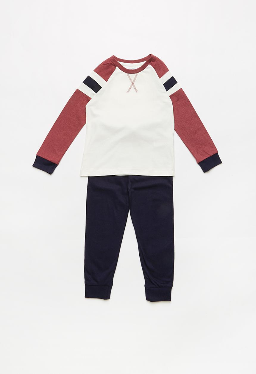 MINOTI - Boys long sleeve pyjama set - multi 