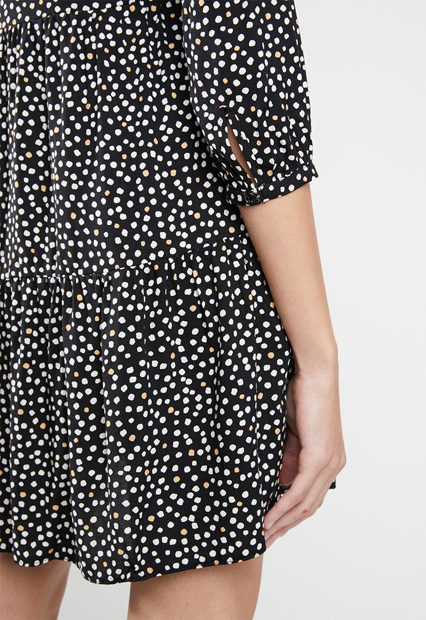 New Look - V neck smock dress - multi 