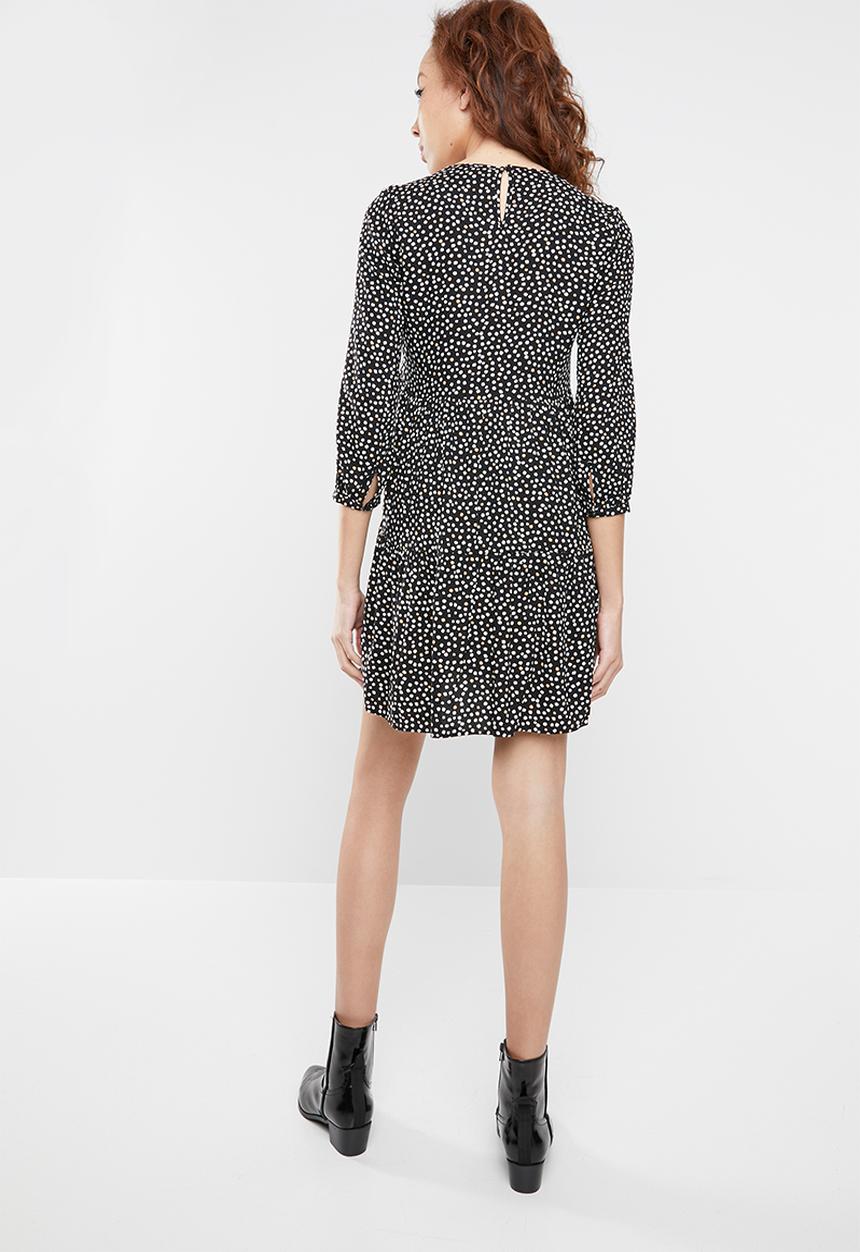 New Look - V neck smock dress - multi 