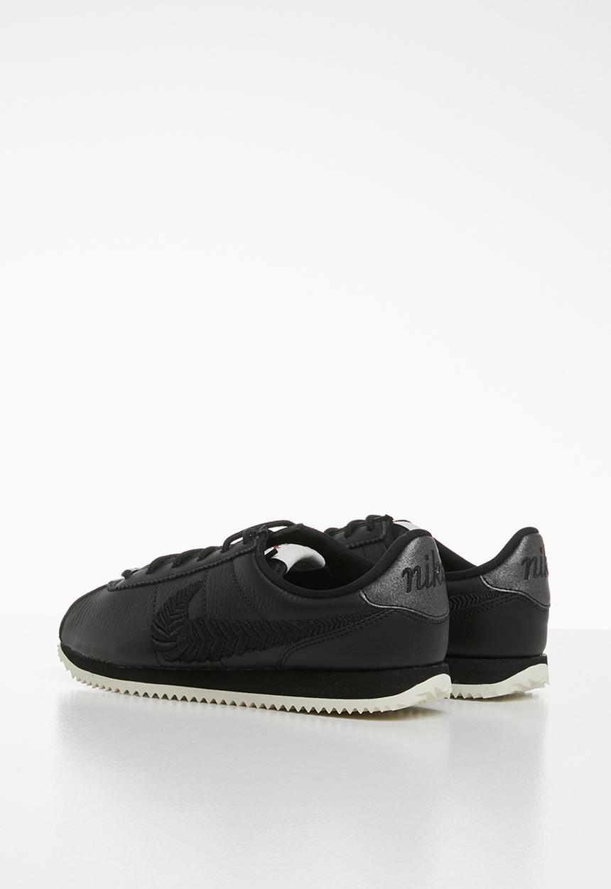 Nike - Nike Cortez basic PRM EMB sneaker - black