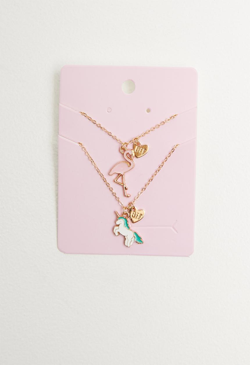 Pop Candy - Multi chain necklace - gold
