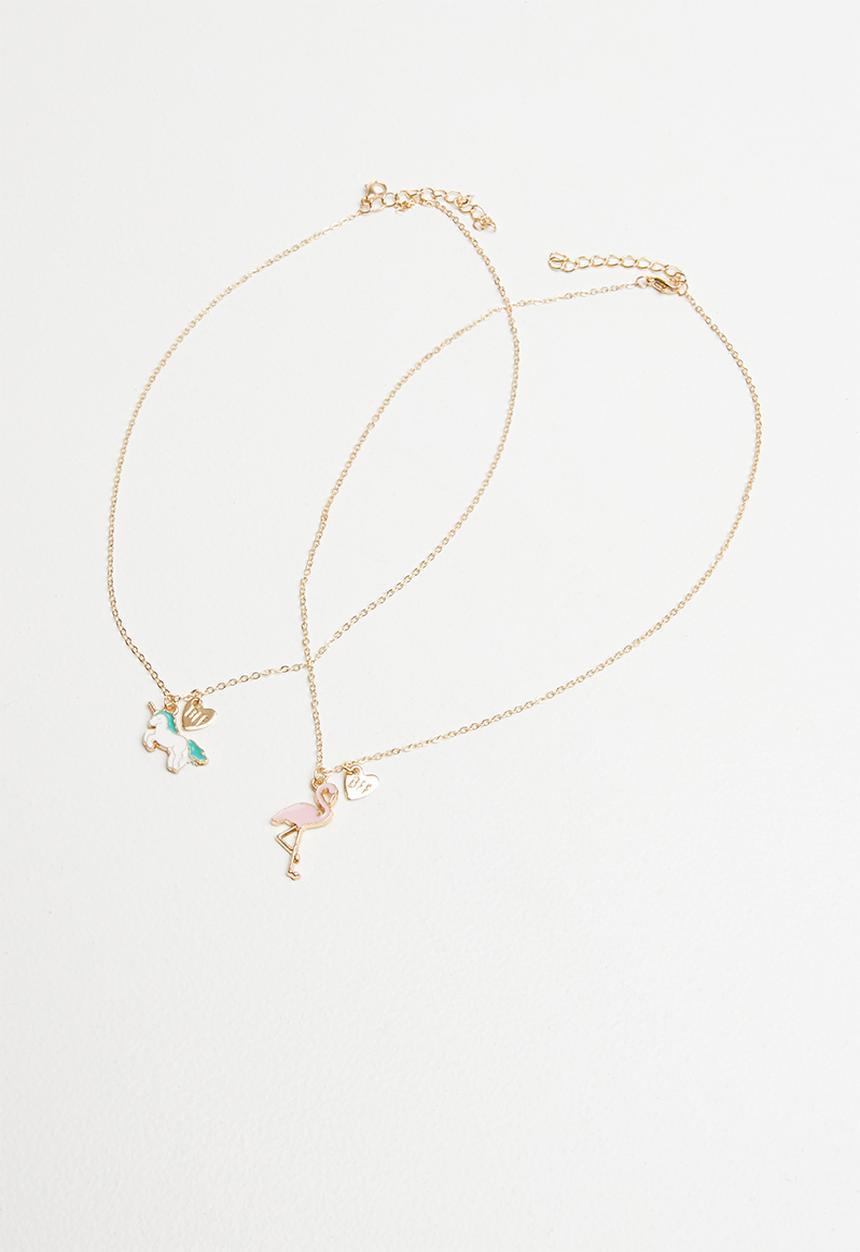 Pop Candy - Multi chain necklace - gold