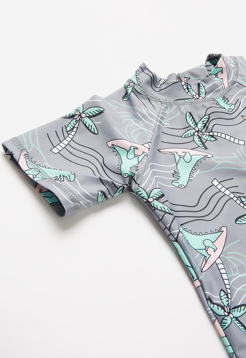 Pop Candy - Dino print swimsuit - multi