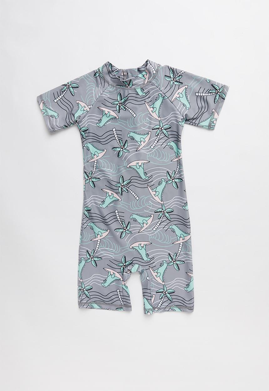 Pop Candy - Dino print swimsuit - multi