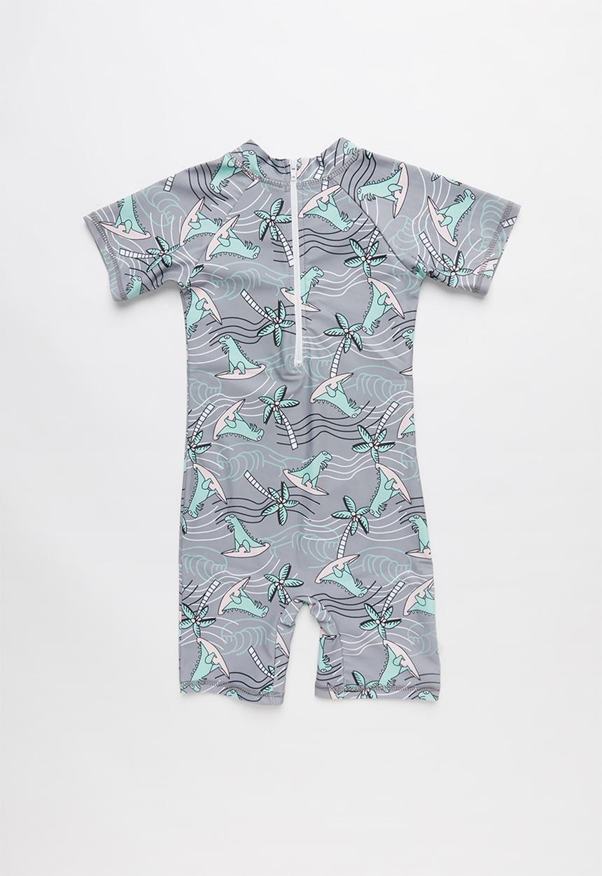 Pop Candy - Dino print swimsuit - multi
