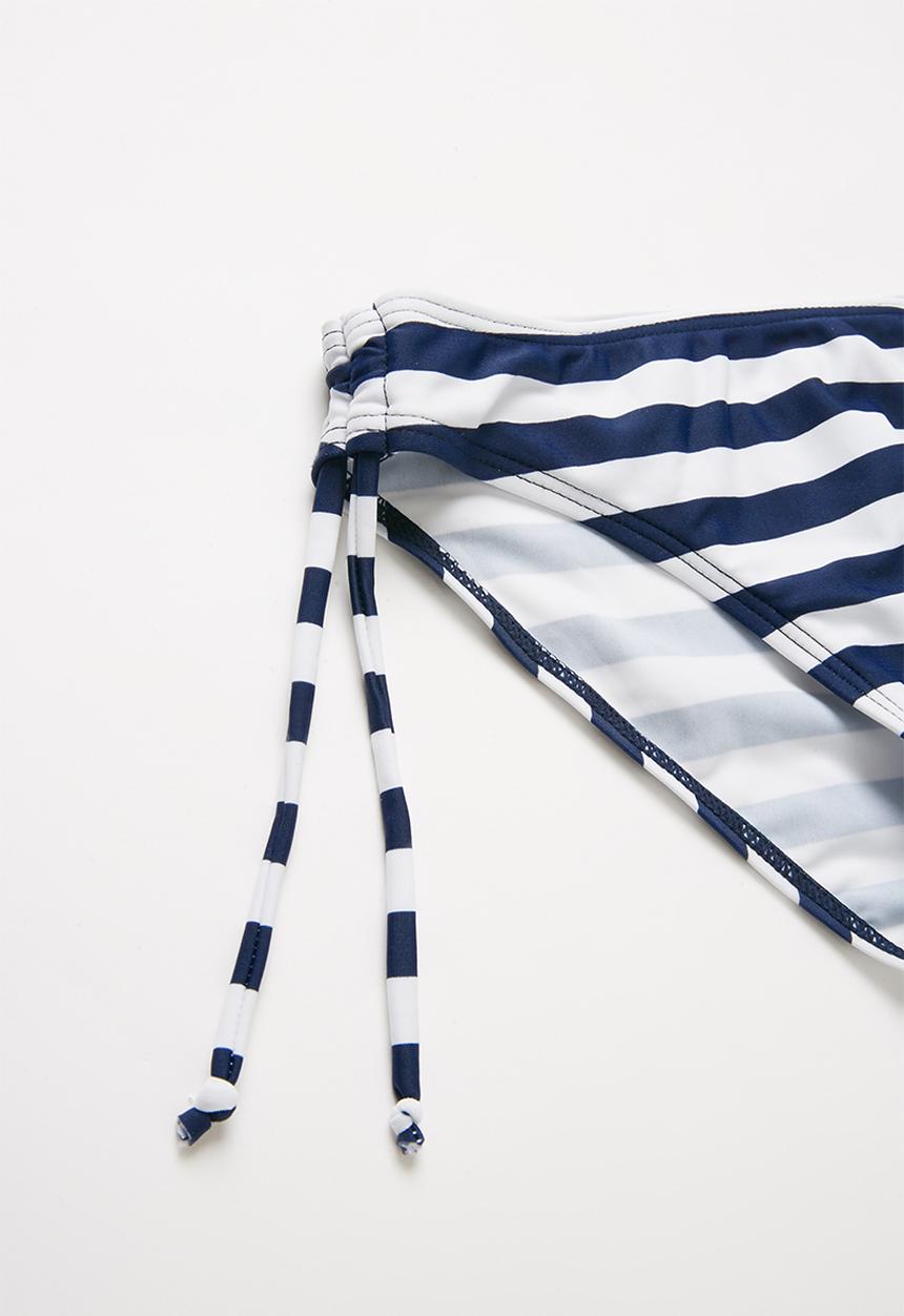 Pop Candy - Stripe bikini - blue & white 