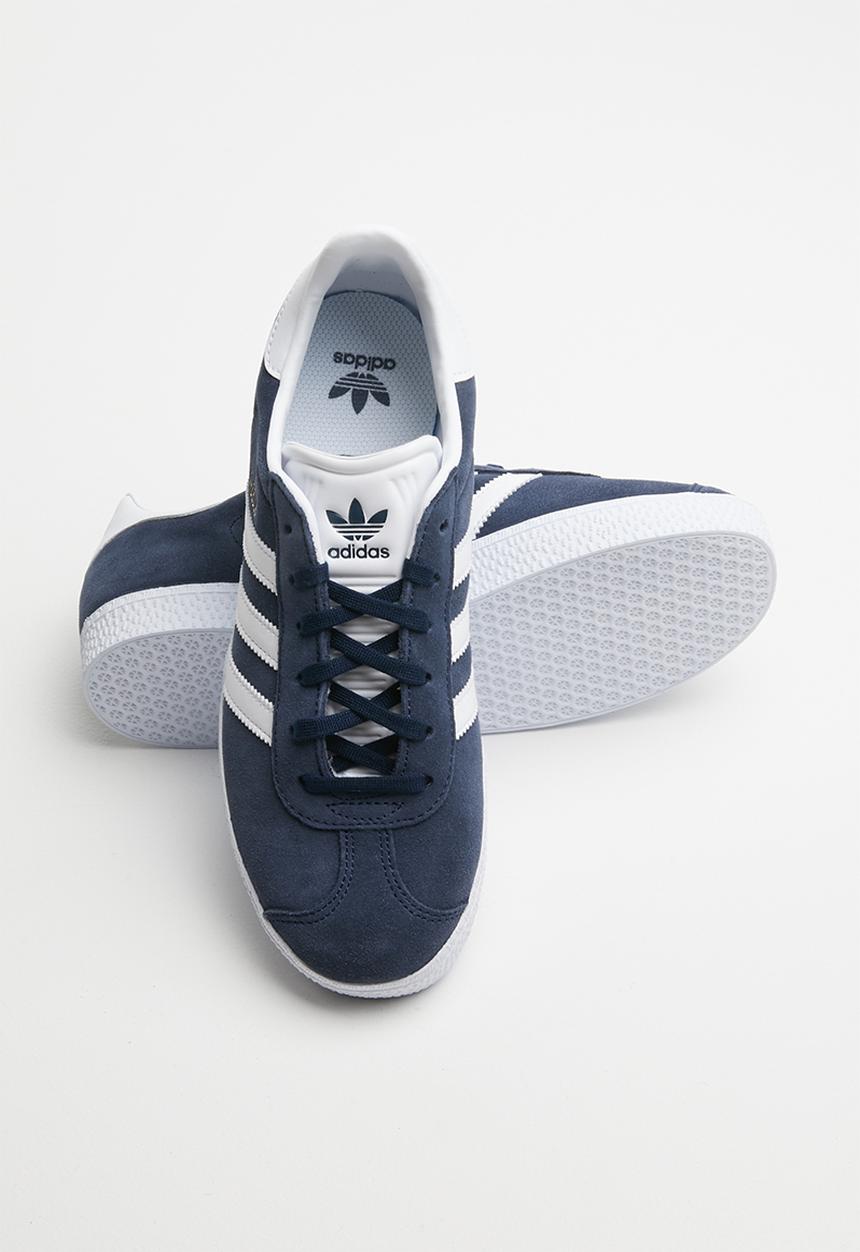 adidas Originals - Gazelle j - navy & white