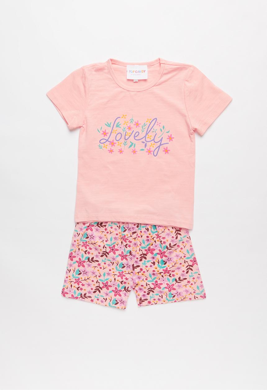 Pop Candy - Lovely print pj set - pink