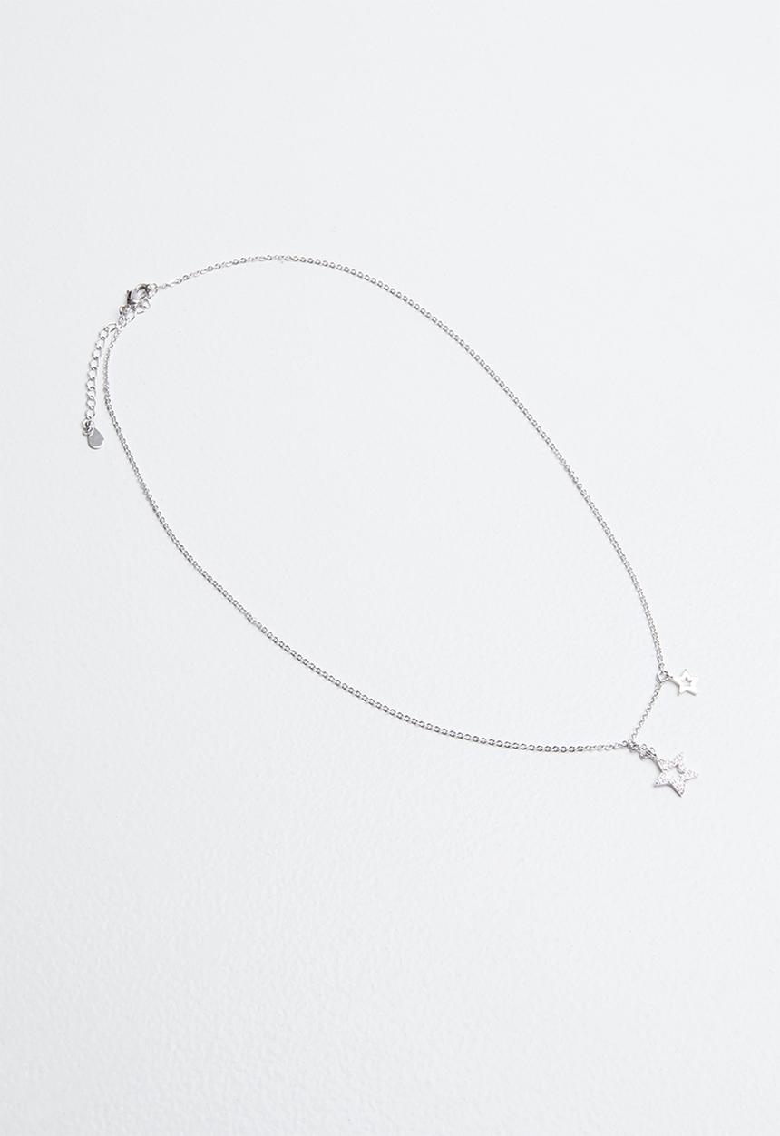 Pop Candy - Stars necklace - silver