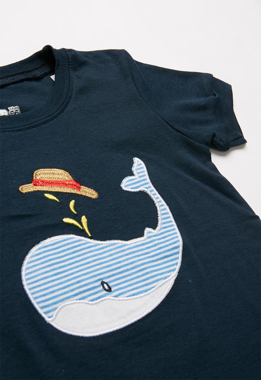Pop Candy - Whale print pj set - multi