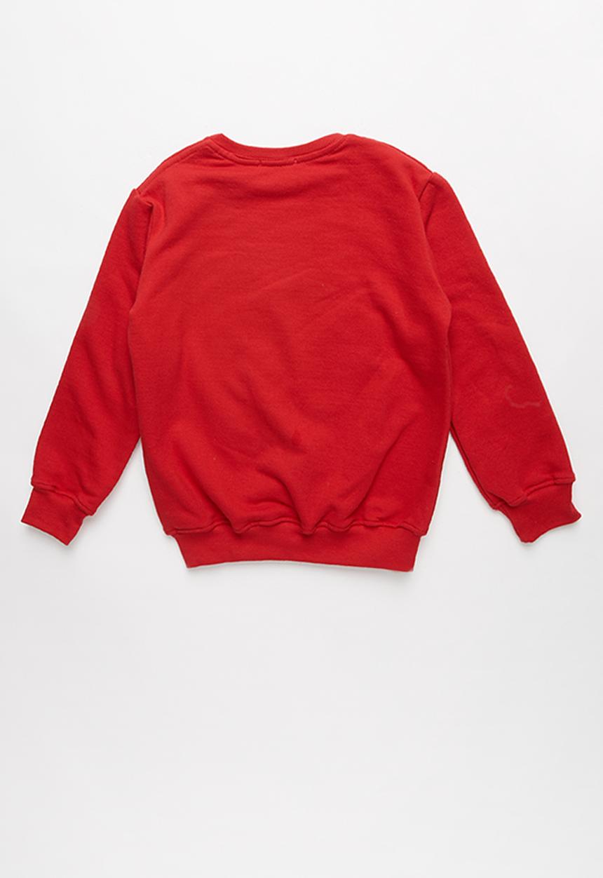 Pop Candy - Kids 2 pack sweater - red & grey 