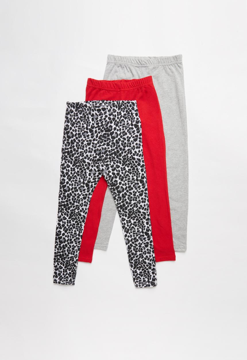Pop Candy - Kids 3 pack leggings - multi