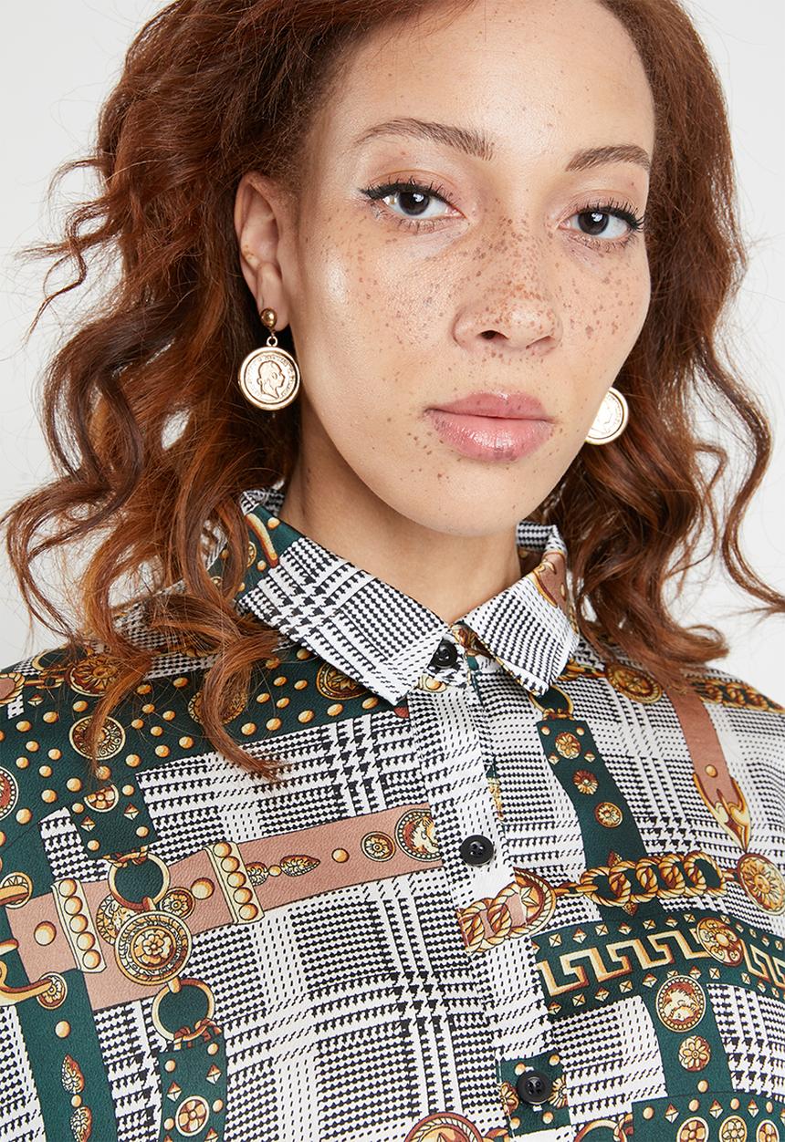 Missguided - Chain print shirt - multi