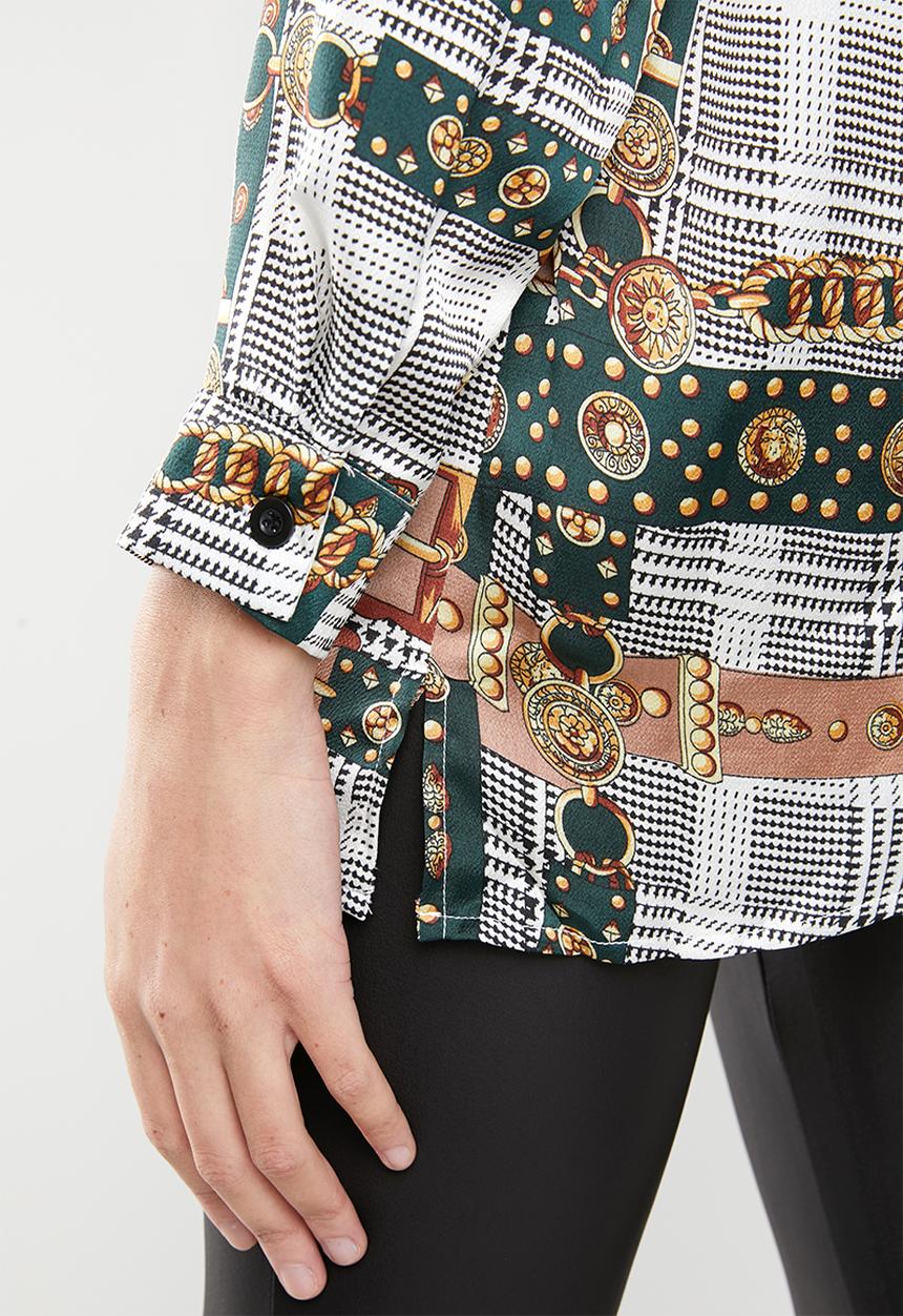 Missguided - Chain print shirt - multi