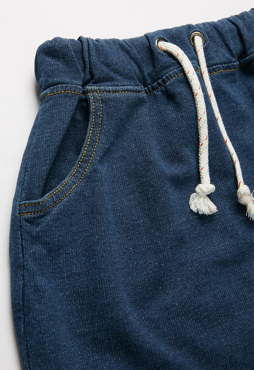 Pop Candy - Boys denim jean shorts - blue