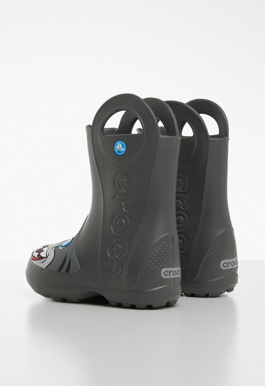 Crocs - Crocs fun lab creature kids rain boot - grey