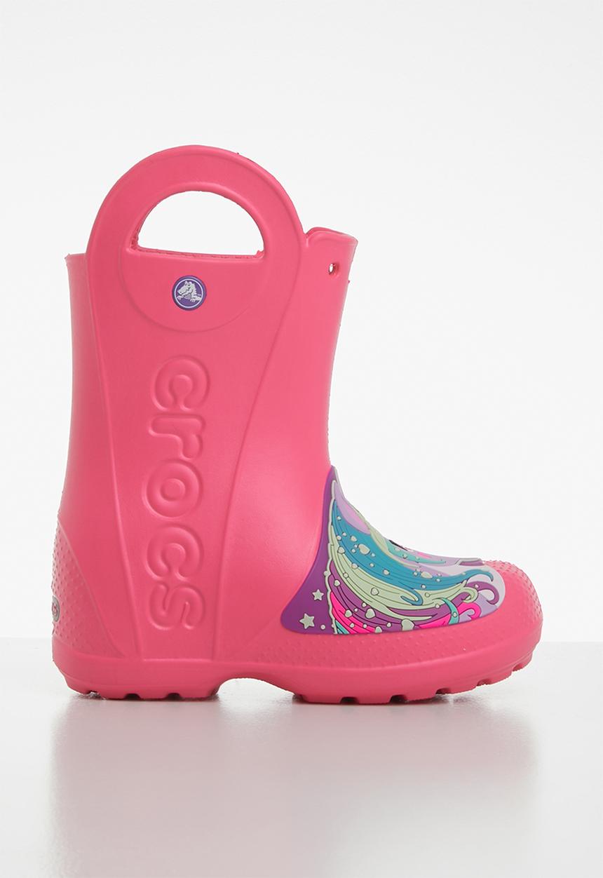 Crocs - Crocs fun lab creature rain kids boot - pink