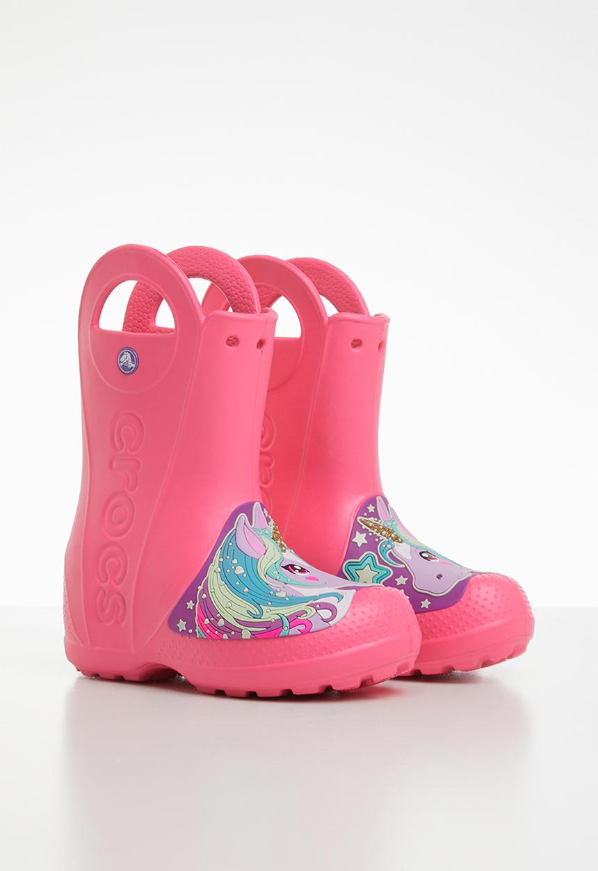 Crocs - Crocs fun lab creature rain kids boot - pink