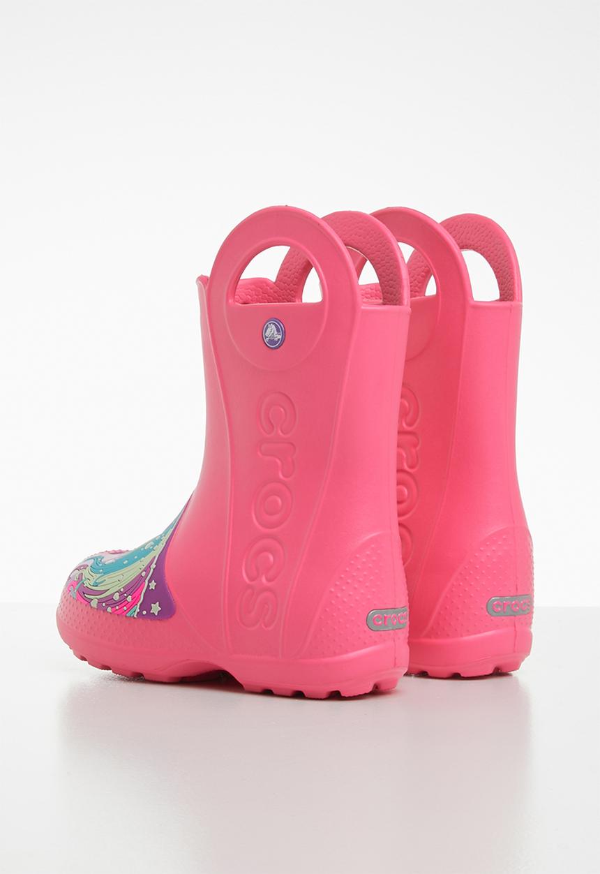 Crocs - Crocs fun lab creature rain kids boot - pink