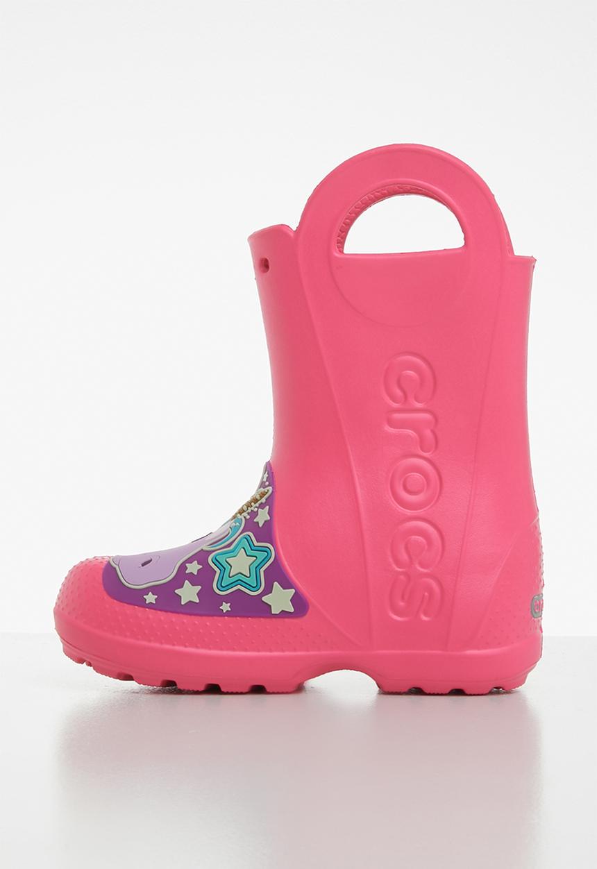Crocs - Crocs fun lab creature rain kids boot - pink