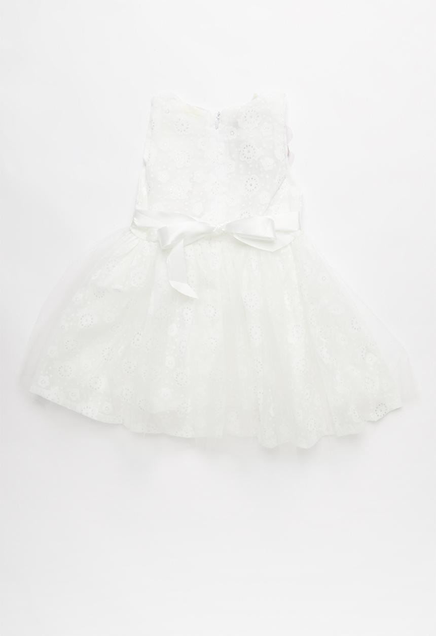Pop Candy - Printed sleeveless dress - white