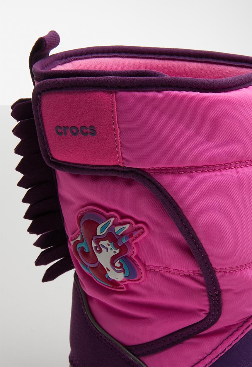 Crocs - Crocs fun lab unicorn kids boots - pink & purple