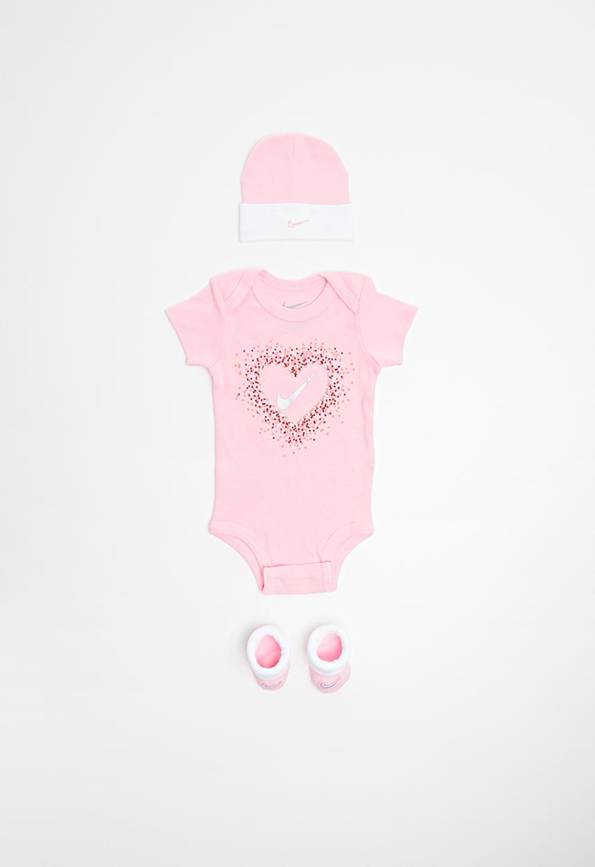 Nike - 3 Piece infant set - pink