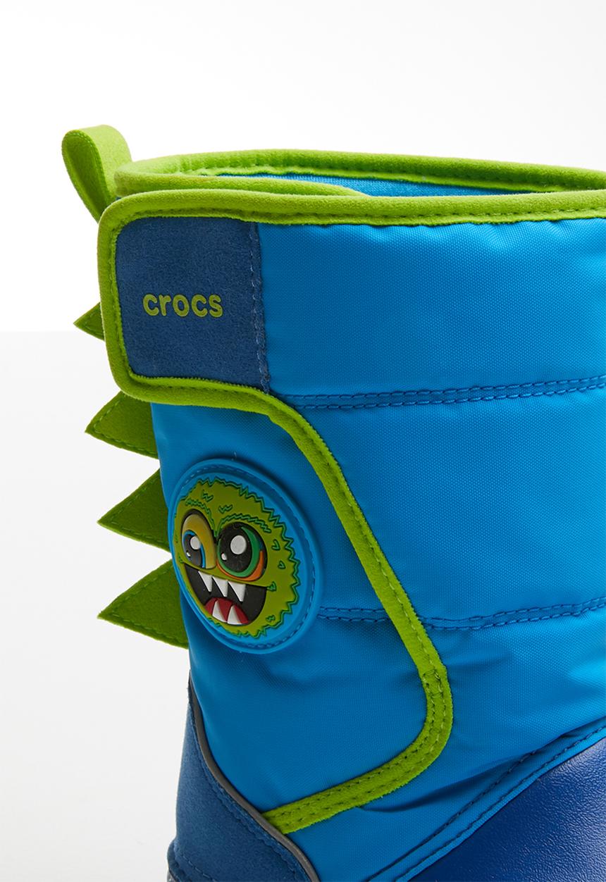 Crocs - Crocs fun lab monster kids boots - blue & green