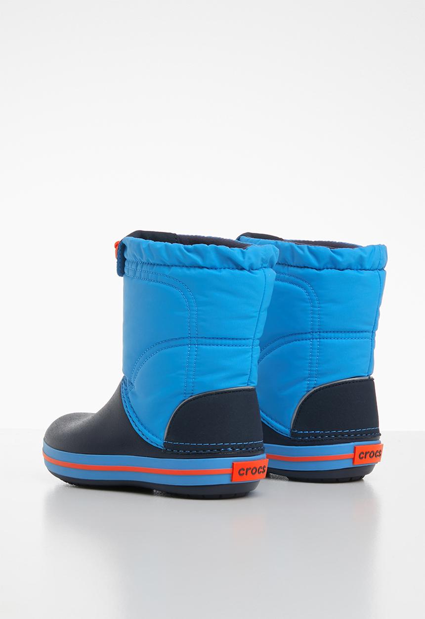 Crocs - Crocs Crocband lodge point kids boots - navy & blue