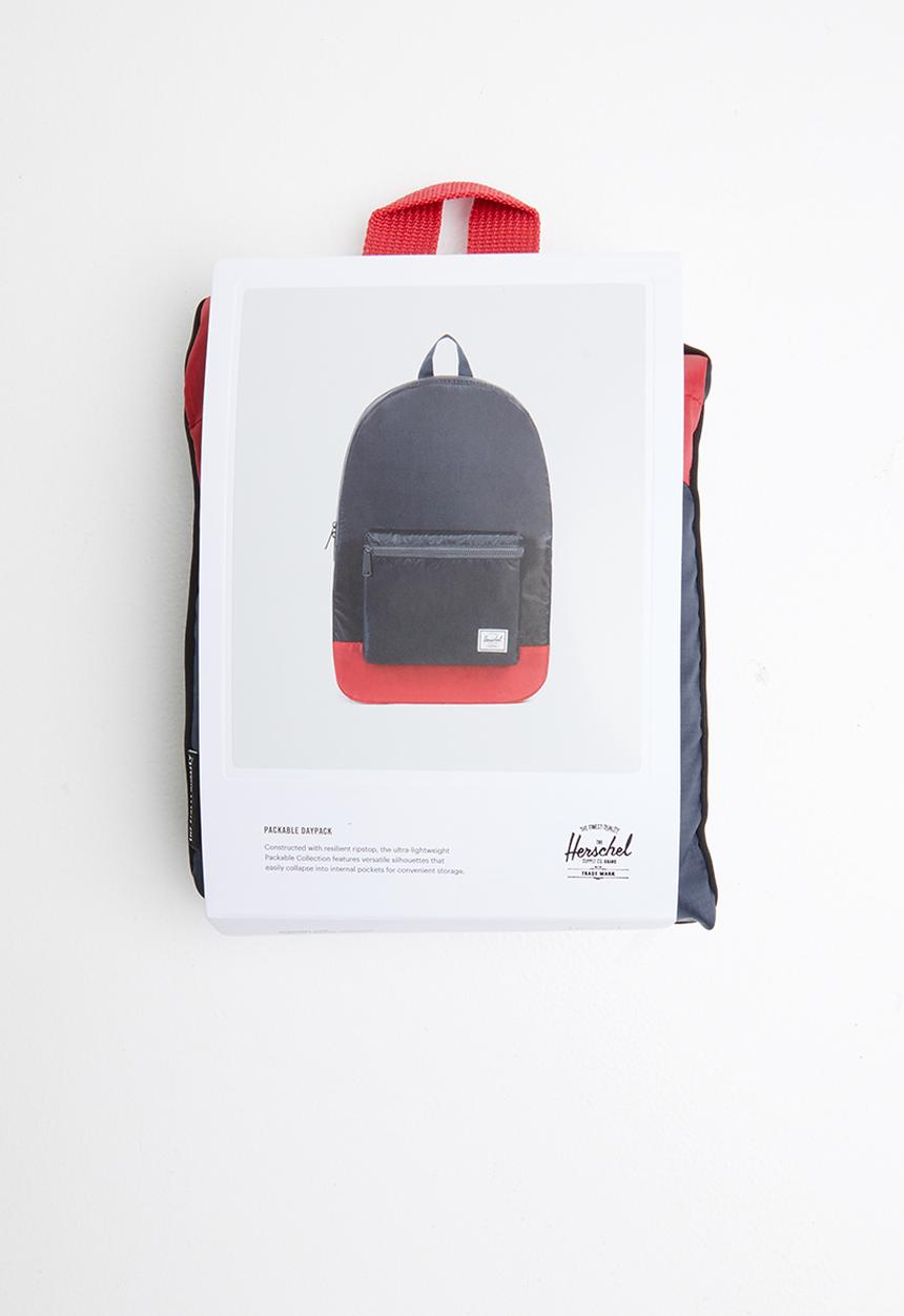 Herschel Supply Co. - Packable daypack - navy & red