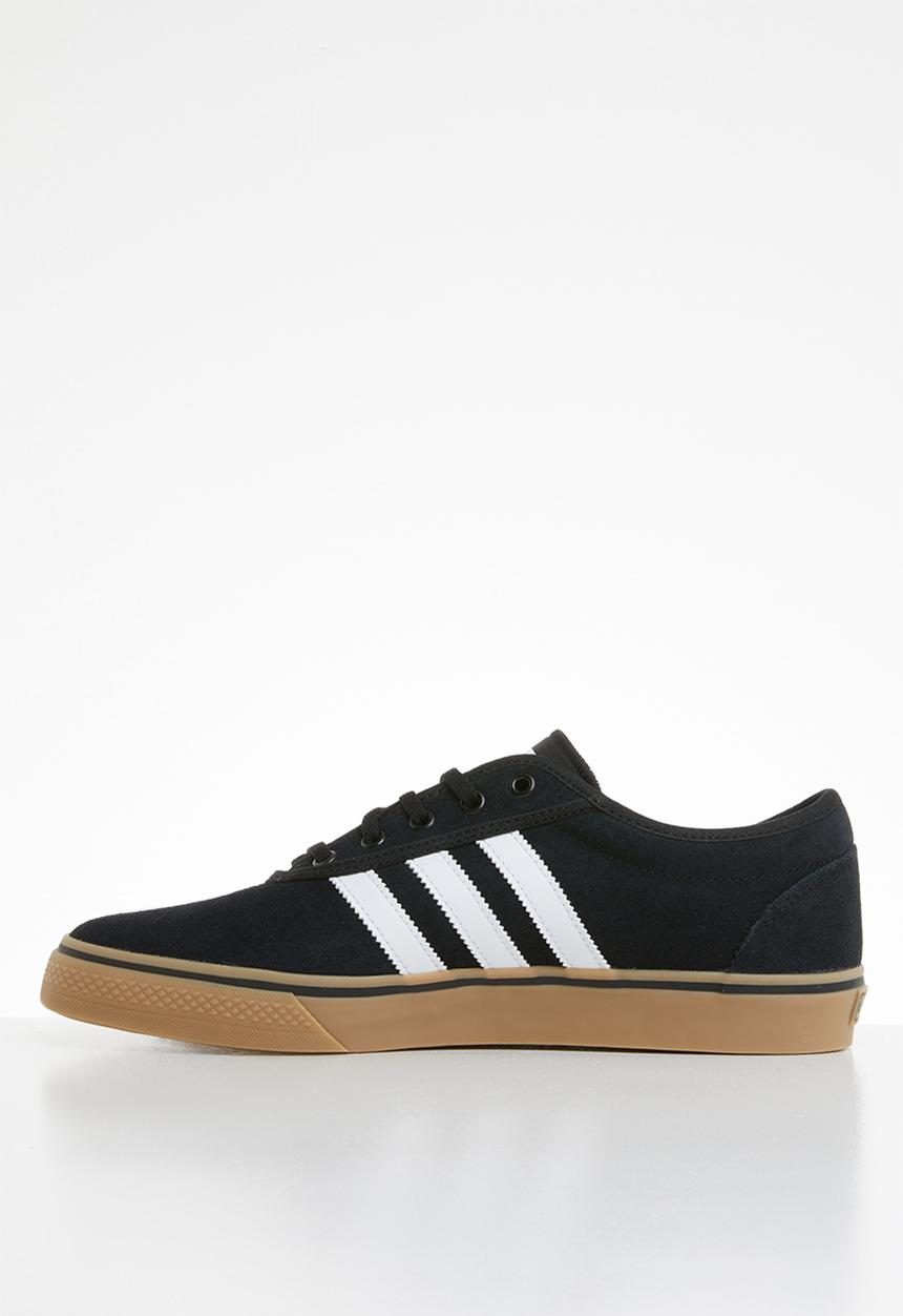 adidas Originals - ADI-EASE - core black/ftwr white/gum4