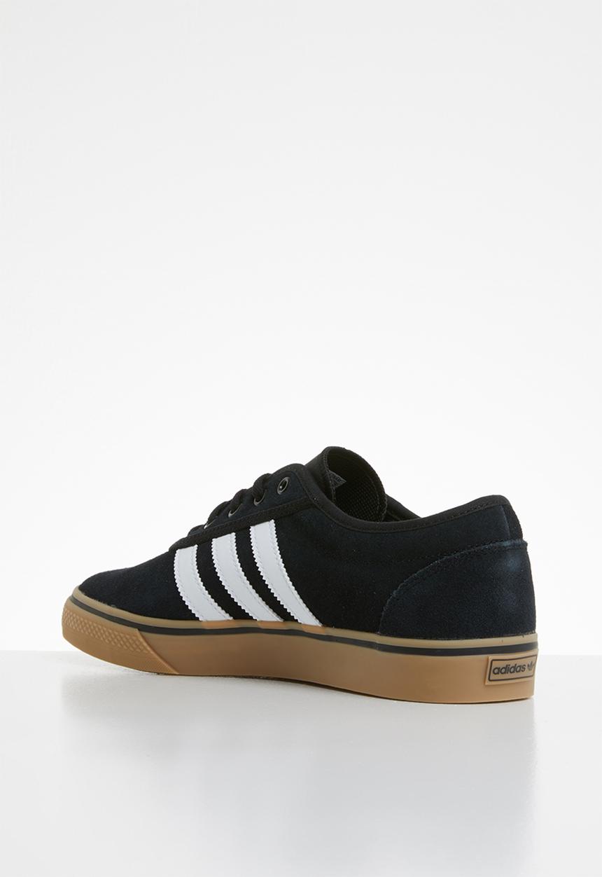 adidas Originals - ADI-EASE - core black/ftwr white/gum4