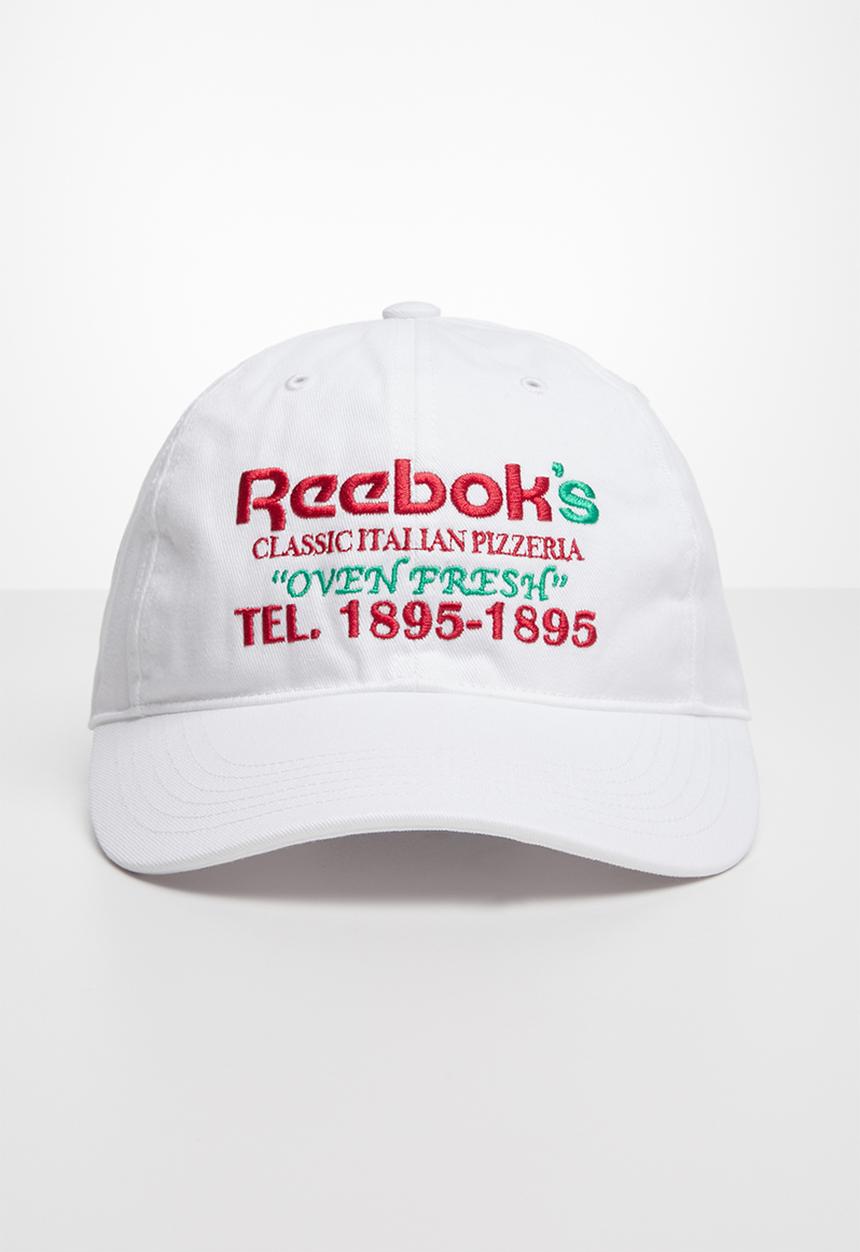 Reebok - Cl graphic cap food - white
