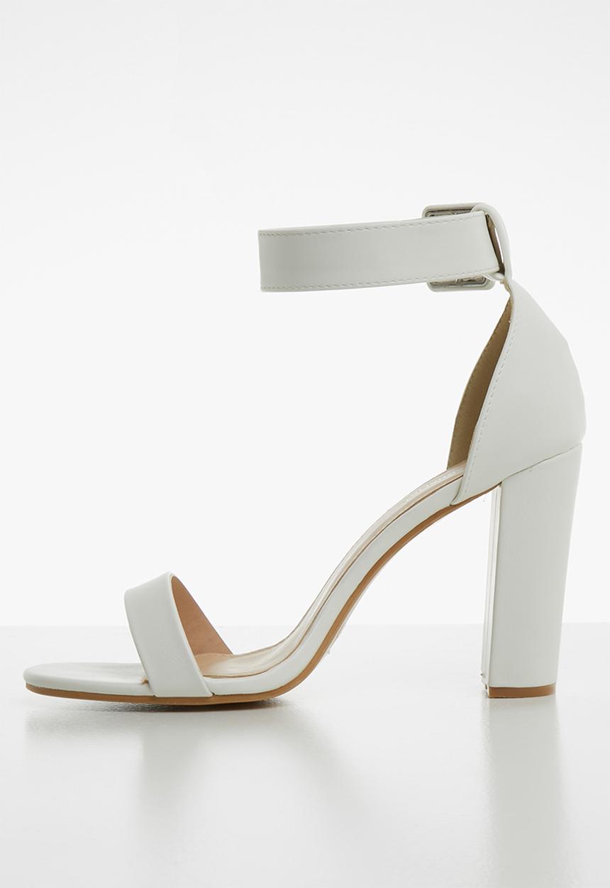 Superbalist - Jenny block heel - white
