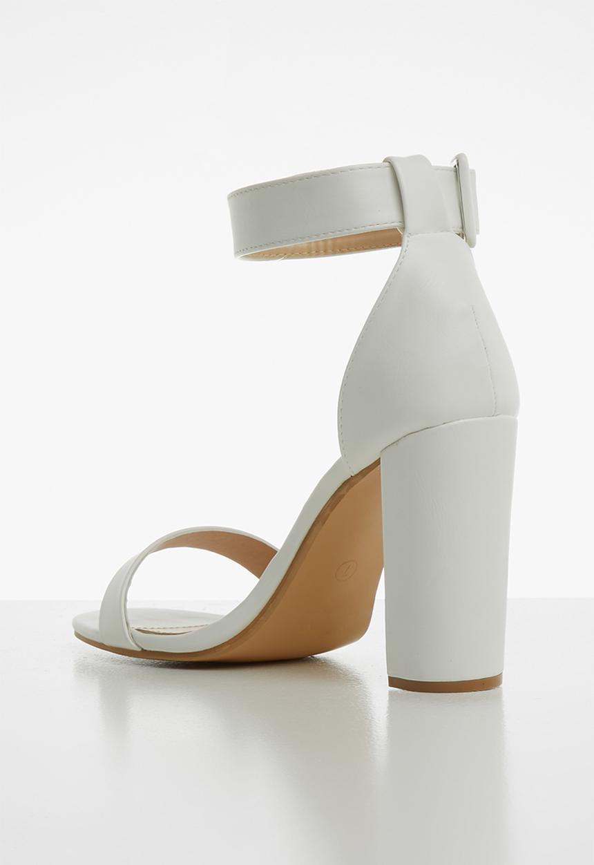 Superbalist - Jenny block heel - white