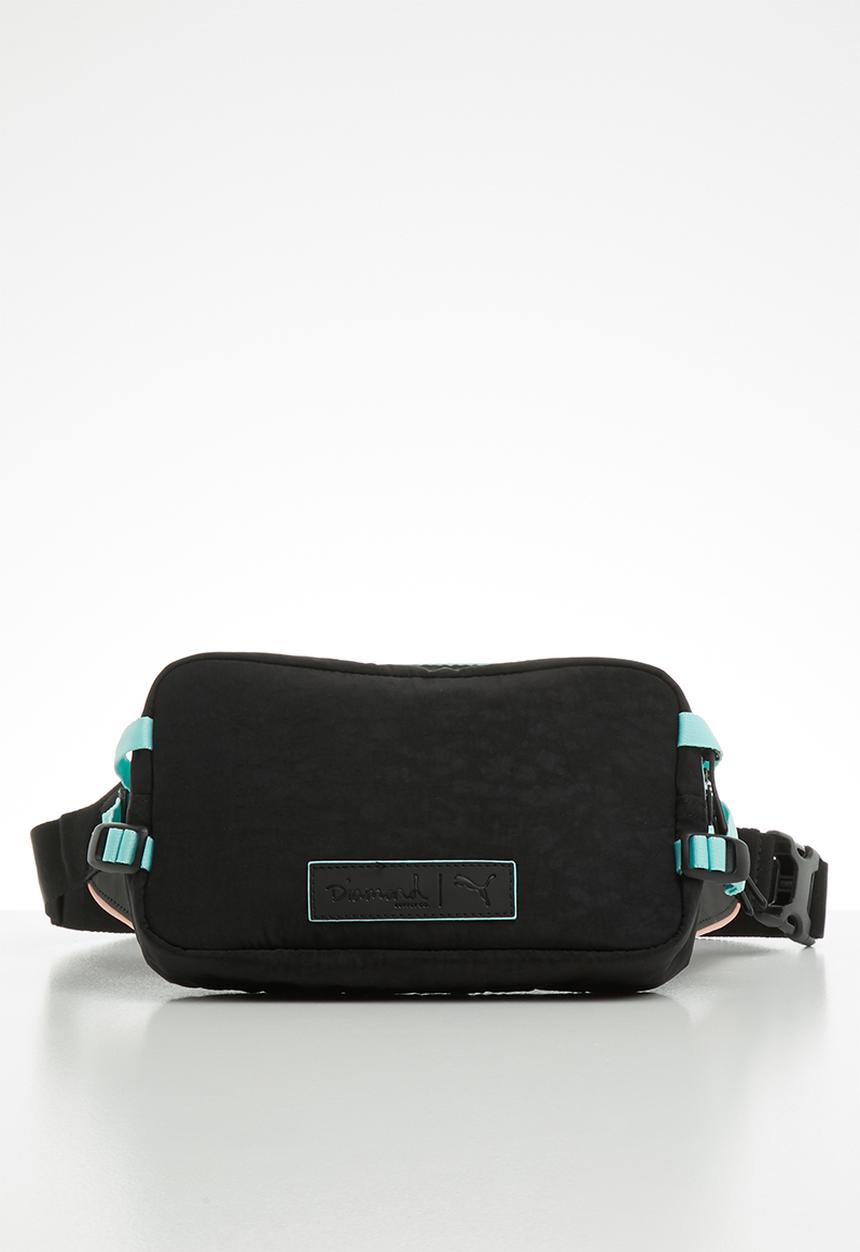 PUMA - Puma x diamond crossbody bag - black & blue