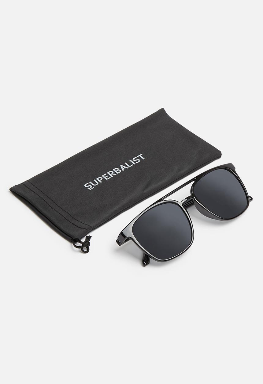 Superbalist - Metal T-bar sunglasses - black
