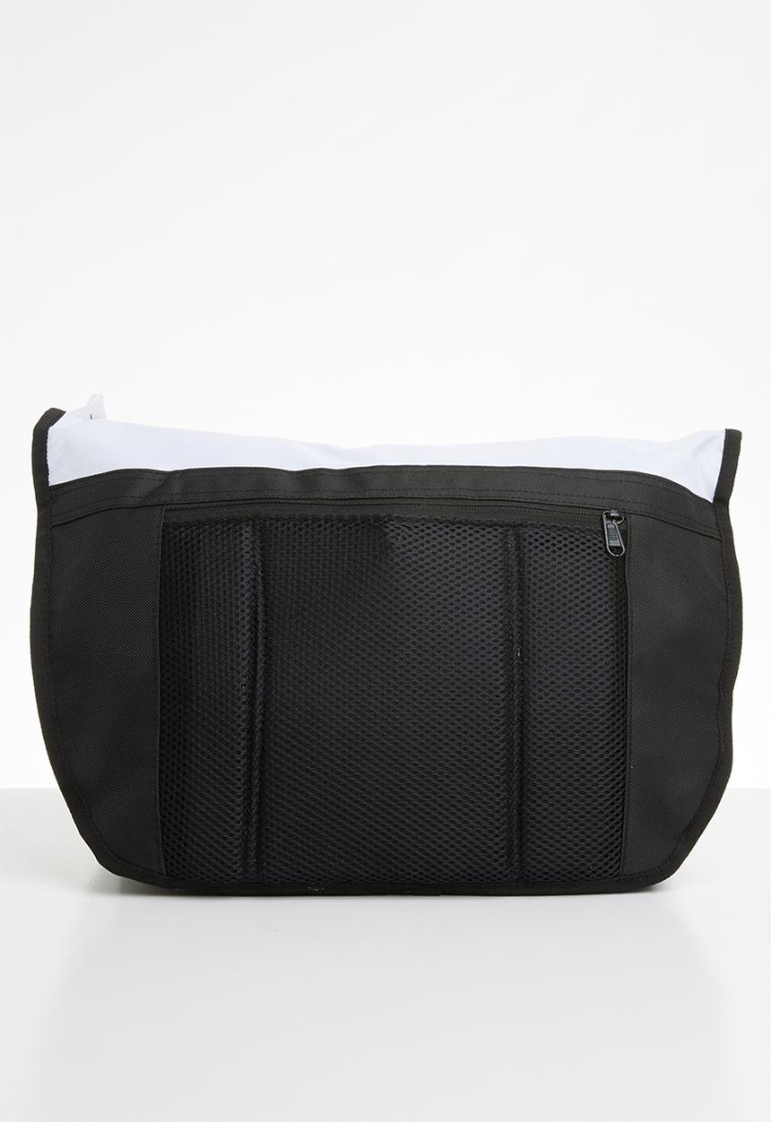 Superbalist - Contrast messenger bag - black & white