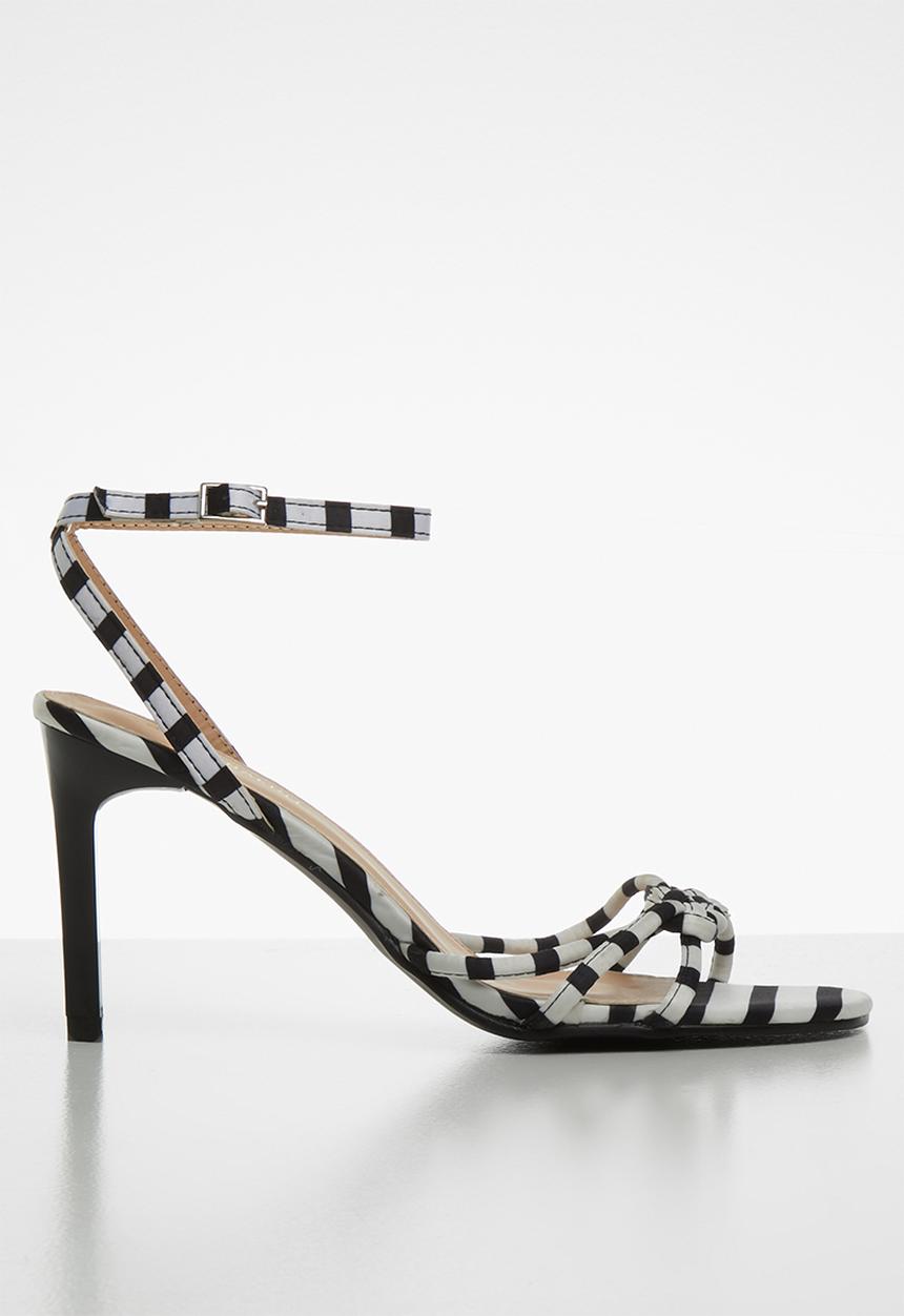 Superbalist - Charlie heel - black & white