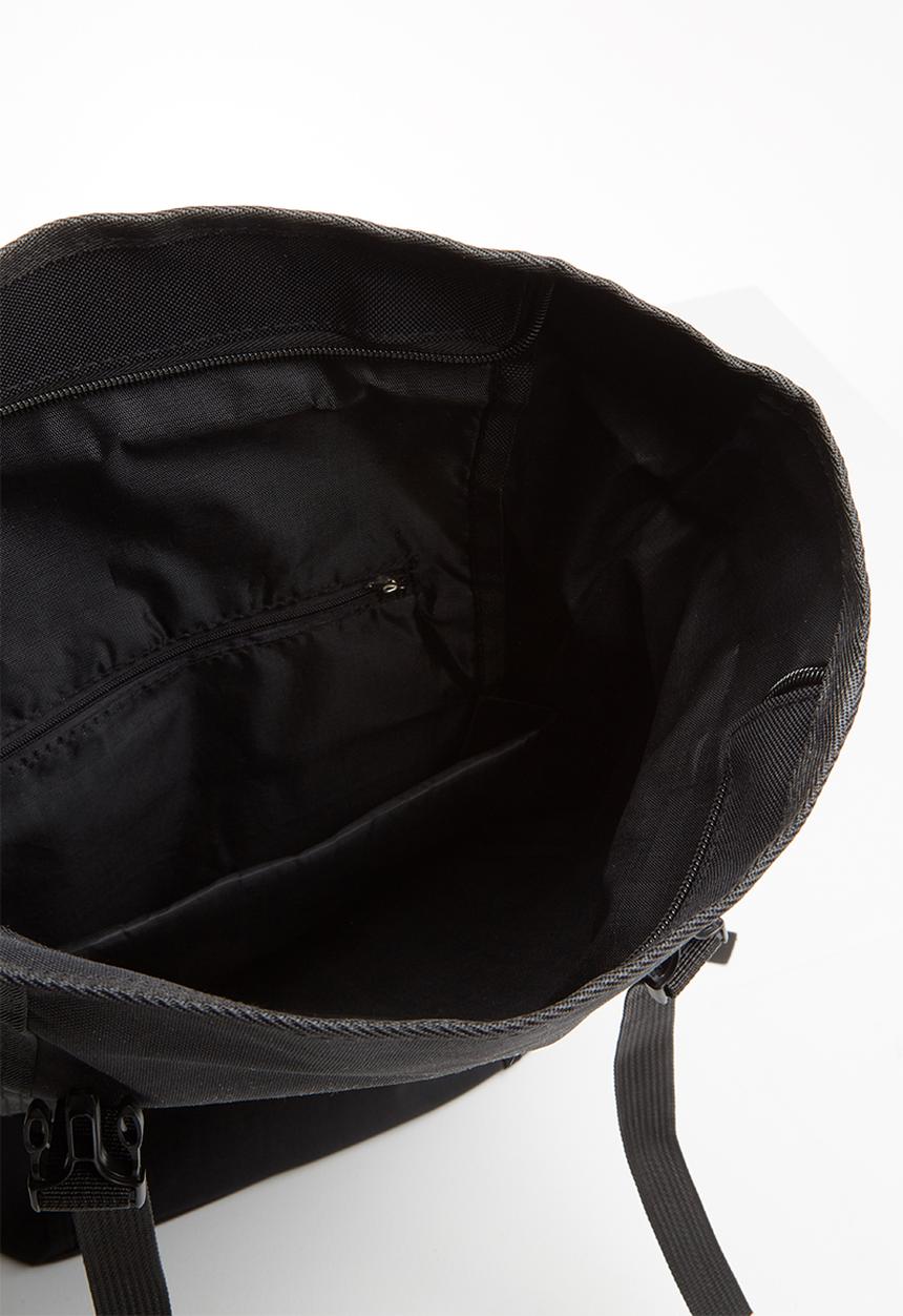 Superbalist - Roll up backpack - black