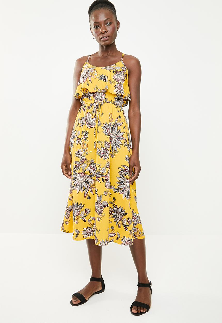 edit - Strappy maxi dress - multi