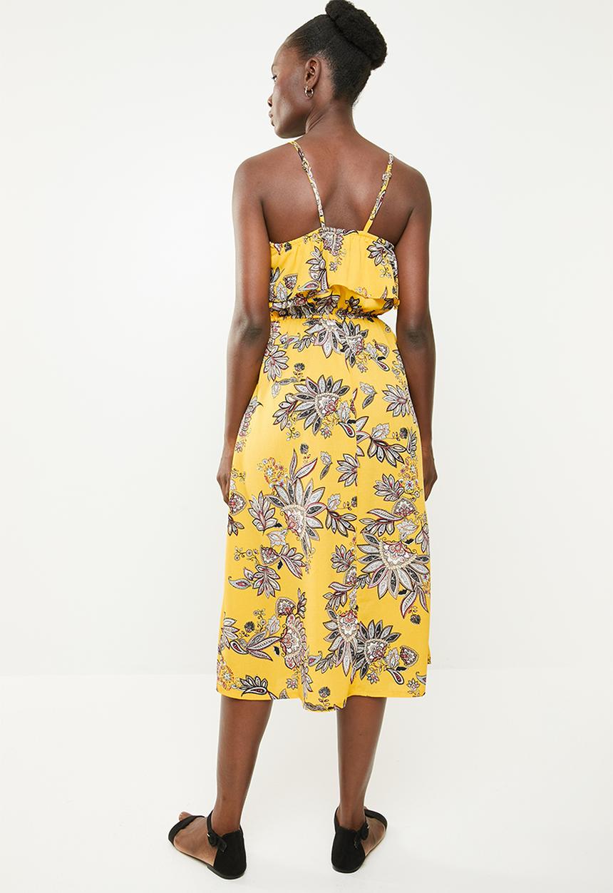 edit - Strappy maxi dress - multi