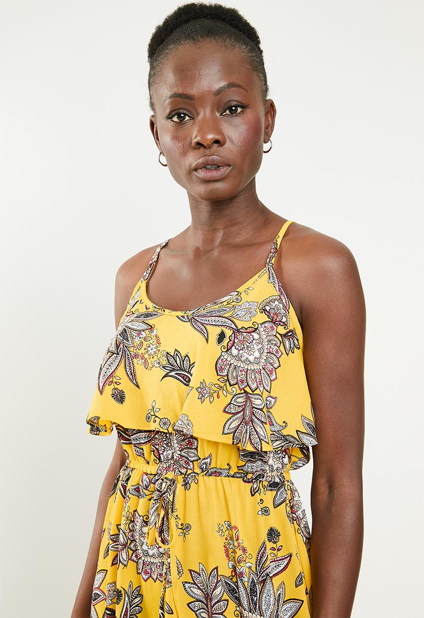 edit - Strappy maxi dress - multi