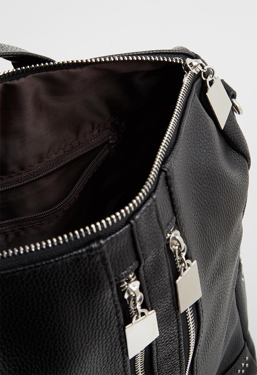STYLE REPUBLIC - Zip Backpack - black