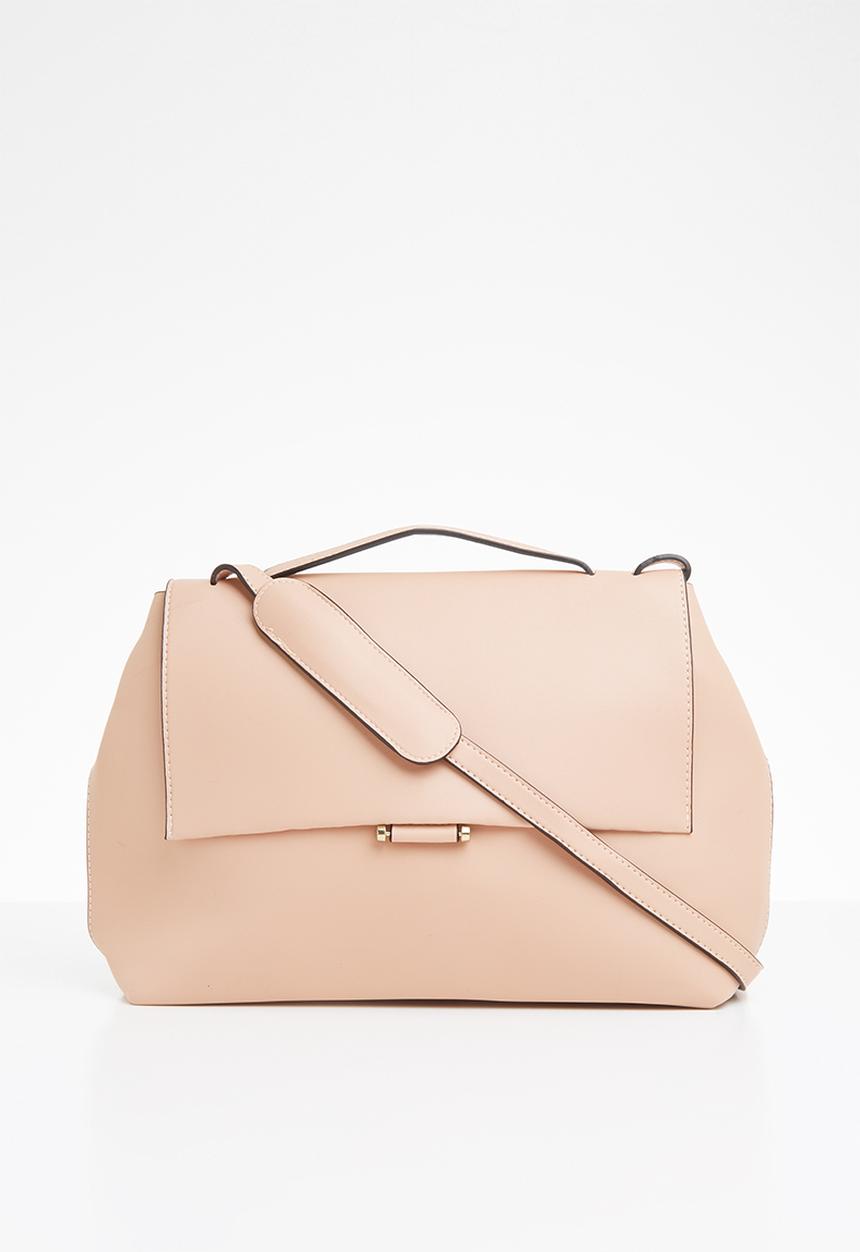 STYLE REPUBLIC - Leather-look shoulder bag - pink