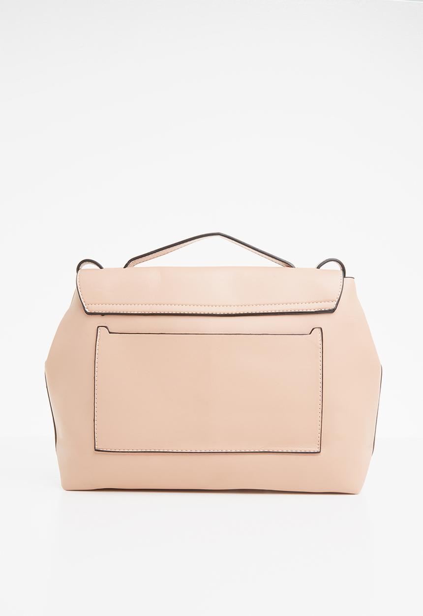 STYLE REPUBLIC - Leather-look shoulder bag - pink