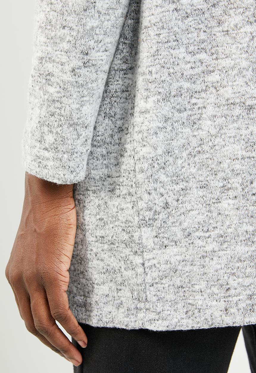 STYLE REPUBLIC - Longer length cardigan - grey